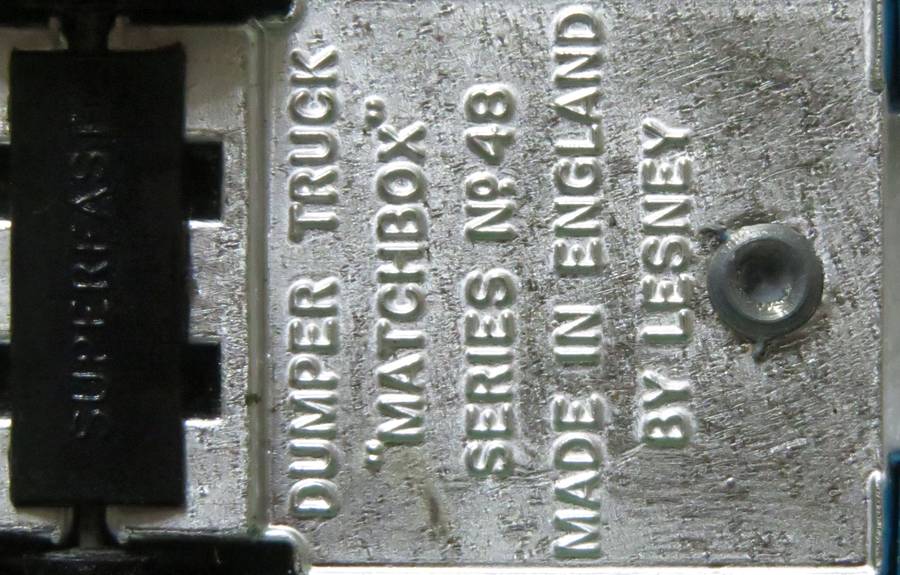 **Matchbox Lesney No.48**Dumper Truck**1971**Vintage**Near Mint condition**