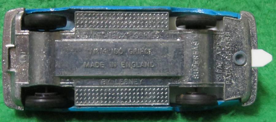 Matchbox Lesney**No. 14**Iso Grifo**Made in England**Doors open**