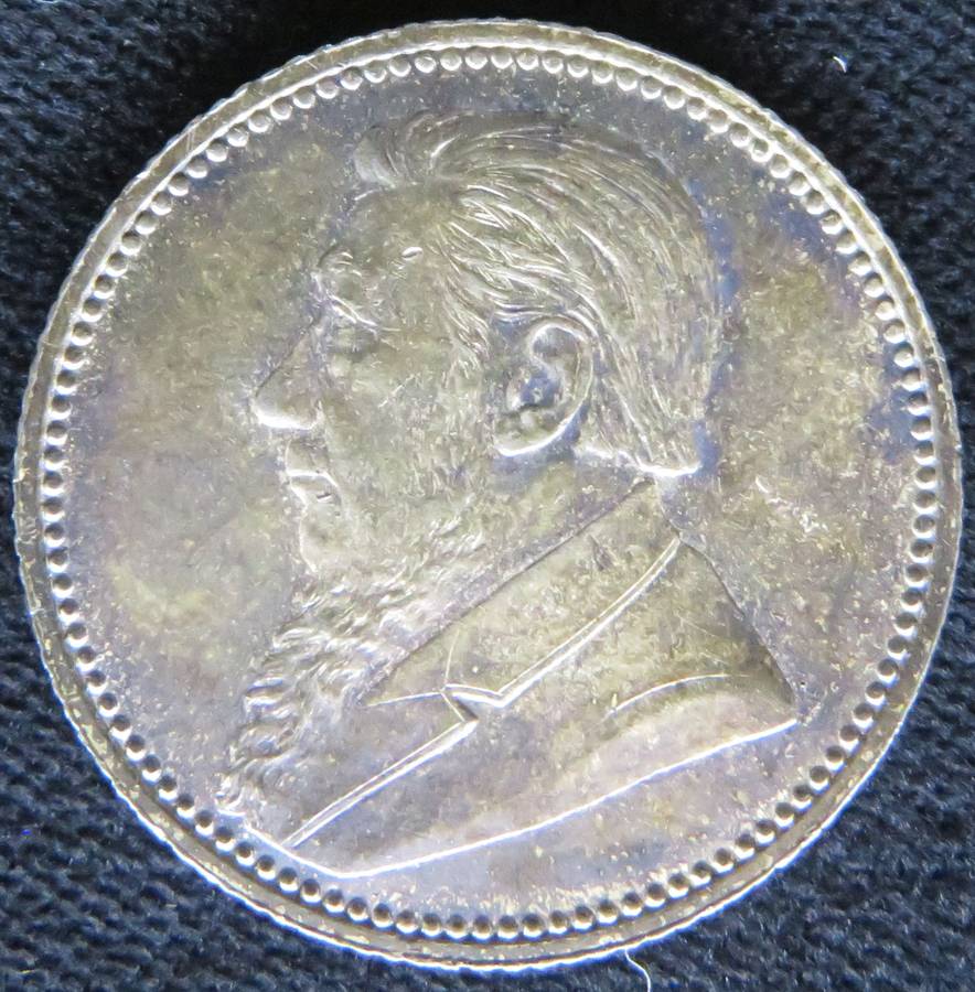 **Kruger Coin Set - 1892**With 3 x Double Shaft Coins**Beautiful set**Boxed**VHTF**No 3 Pence coin**