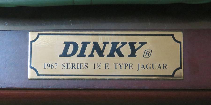 Matchbox DINKY**1967 Series 1½ E-Type Jaguar**1992**All metal model - pewter**1/43**