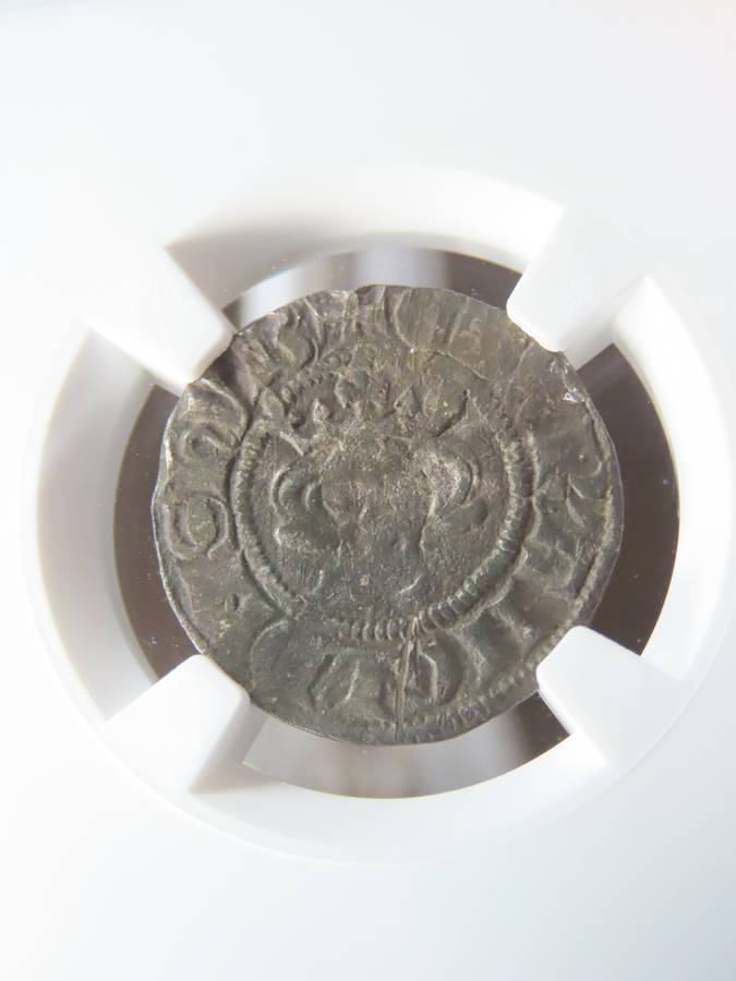 1279 - 1307 England, Edward I Silver Penny, NGC VF, hammered Coin