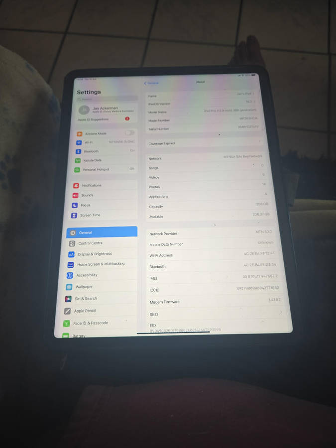 Ipad Pro 12.9 inch 6th Gen