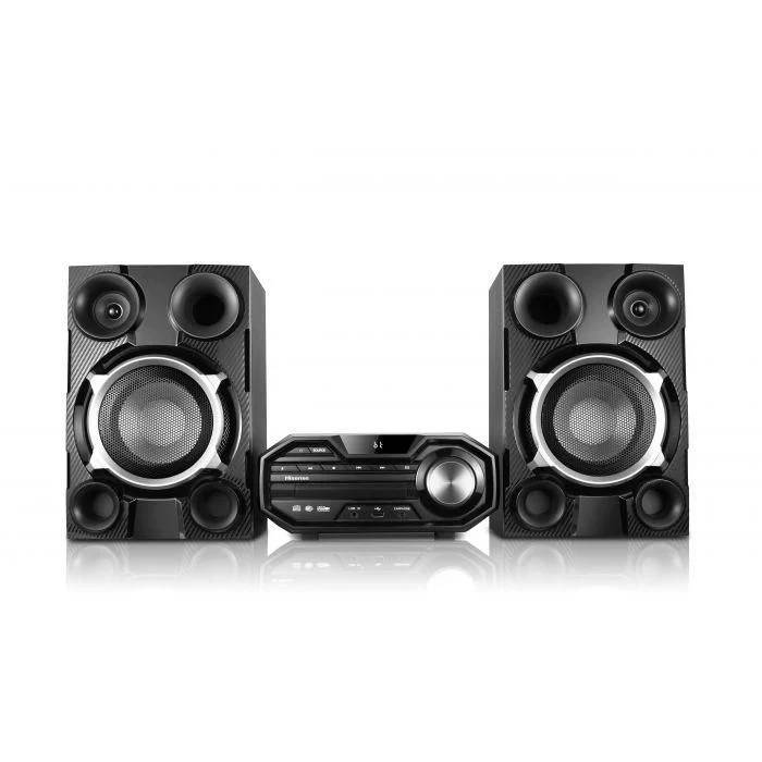 Hisense HA350 Mini HiFi System- 2.0 Channel Stereo Speakers, Total Power Output 100W RMS(2x50w) ,CD