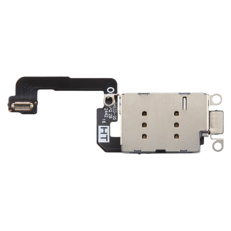 iPhone 16 Dual SIM Card Holder Socket with Flex Cable