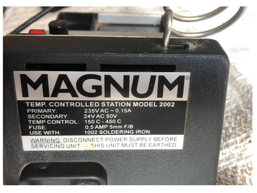 Temperature Control Soldering Station 50 Watt Magnum 2002