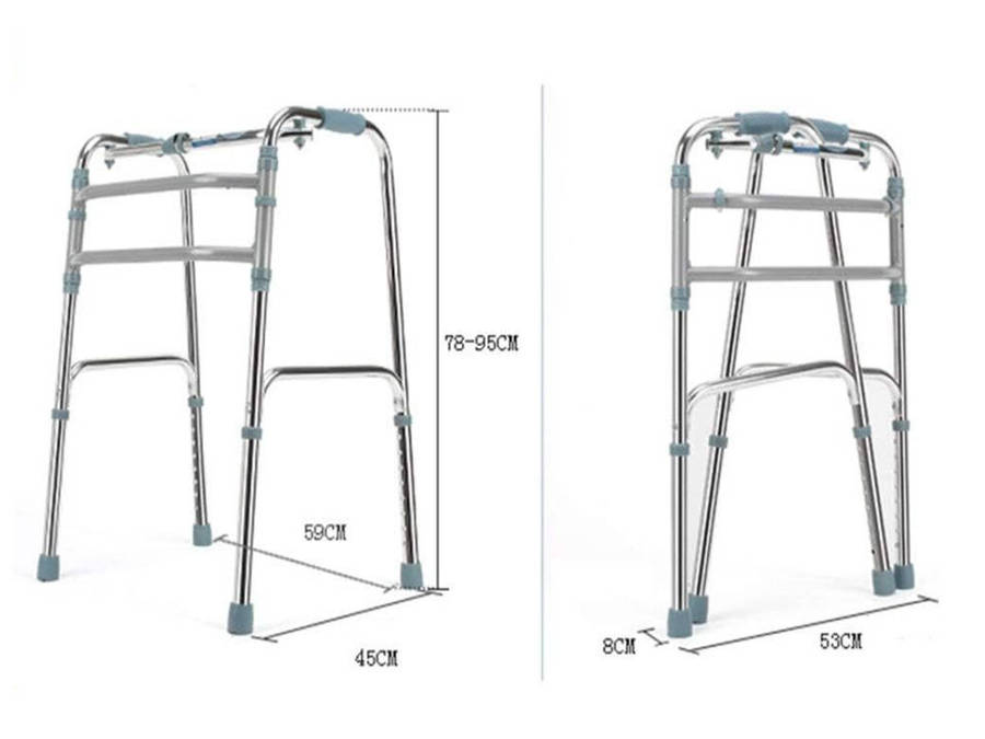 foldable walking frame