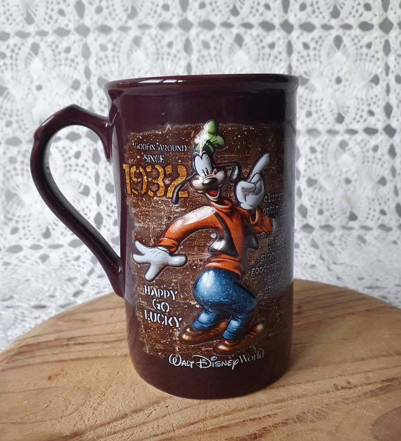 Goofy & Grumpy Walt Disney Large Mugs and Marvel Black Panther Mug