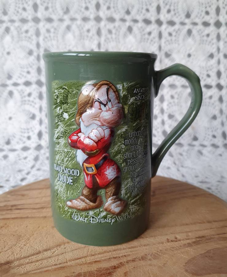 Goofy & Grumpy Walt Disney Large Mugs and Marvel Black Panther Mug