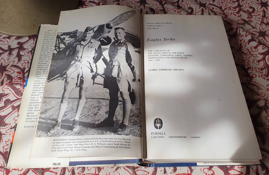 EAGLE STRIKE By James Ambrose Brown Hard Cover Book