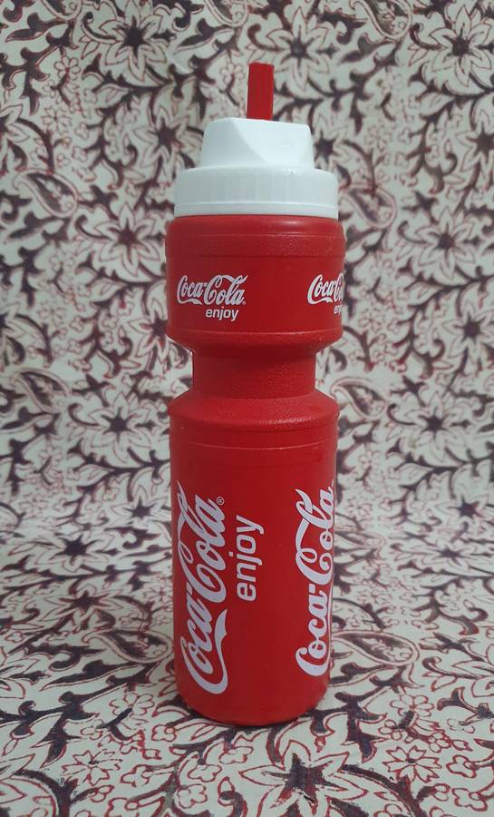 Coca Cola Memorabilia Bottle, Metal Soccor Ball & Metal Bottle