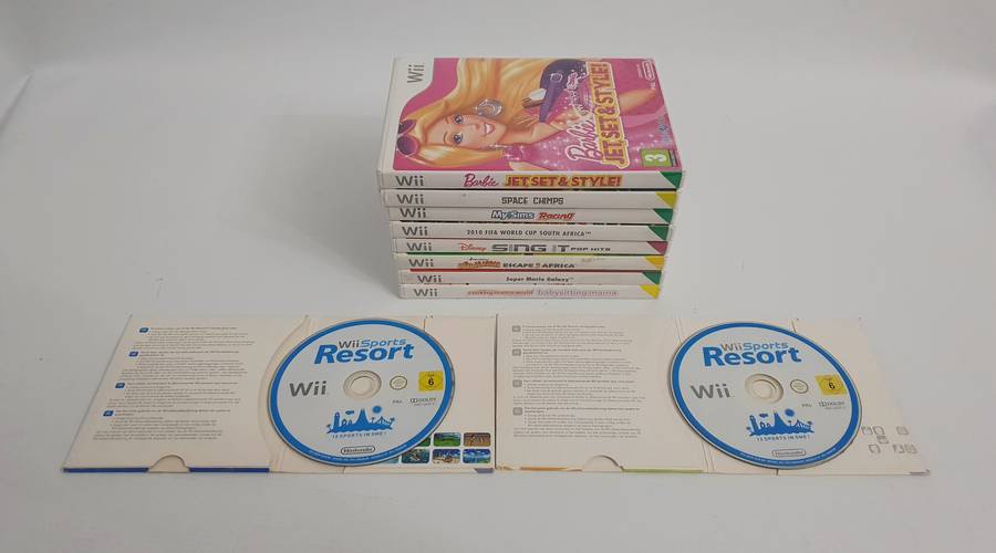 Wii Game Bundle 10x Games ( Not Tested )