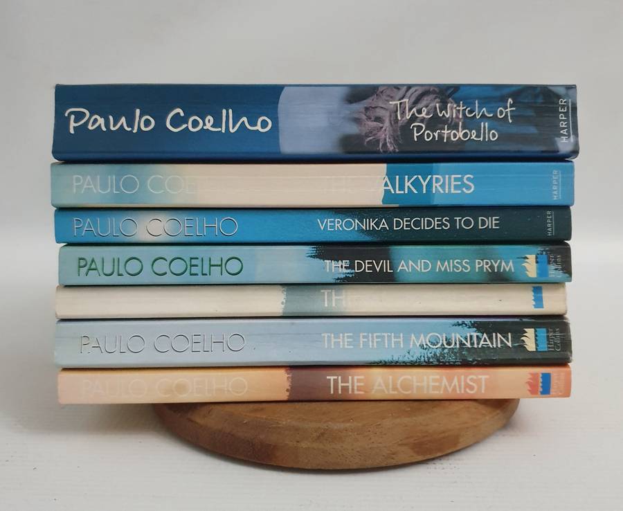 Paulo Coelho 7x Variety Soft Cover Books