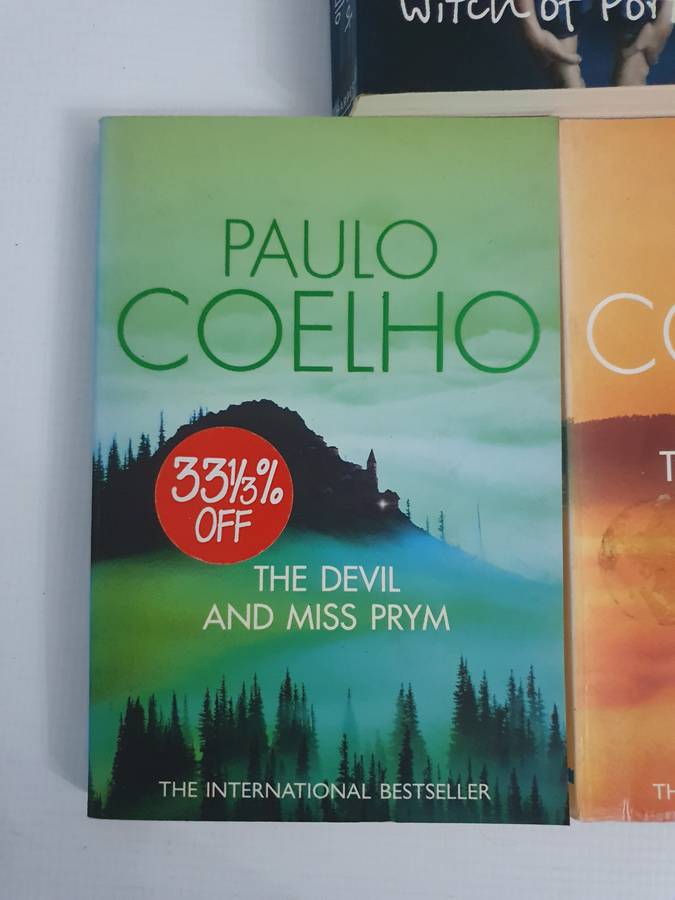 Paulo Coelho 7x Variety Soft Cover Books