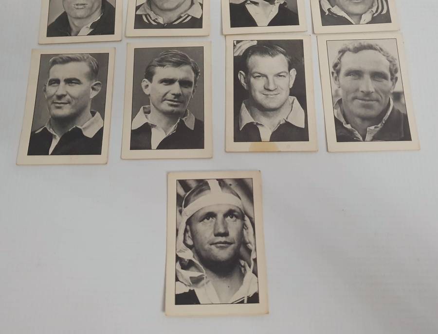 Vintage Melrose Cheese Famous Rugby Player Springbok Cards 13x