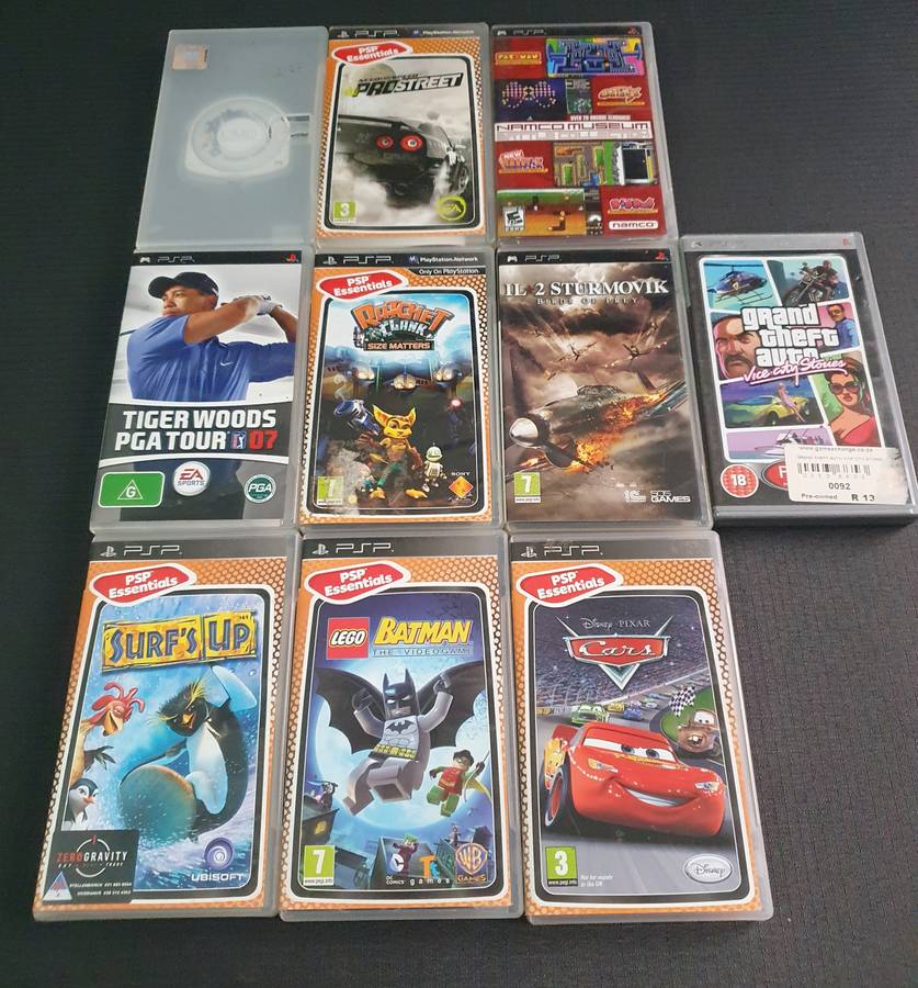 PSP Game Bundle 10x