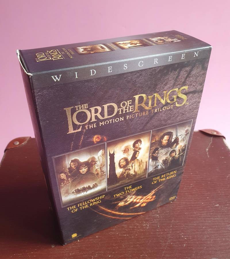 The Lord Of The Ring The Motion Picture Trilogy 3x Movie DVD Box Set ( Complete )