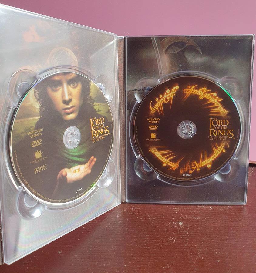 The Lord Of The Ring The Motion Picture Trilogy 3x Movie DVD Box Set ( Complete )