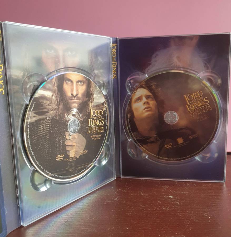 The Lord Of The Ring The Motion Picture Trilogy 3x Movie DVD Box Set ( Complete )