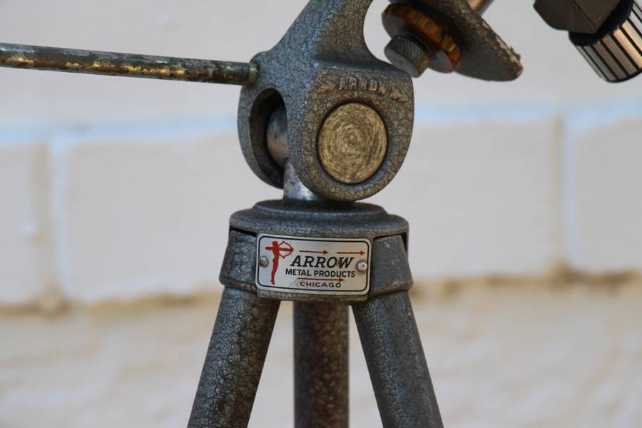 Vintage Tasco Telescope Achromatic Coated Lens Japan with Arrow Adjustable Tripod Chicago