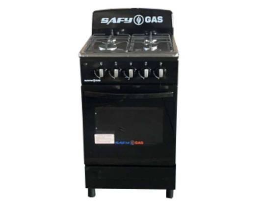 SAFY 4-Burner Gas Stove with Oven