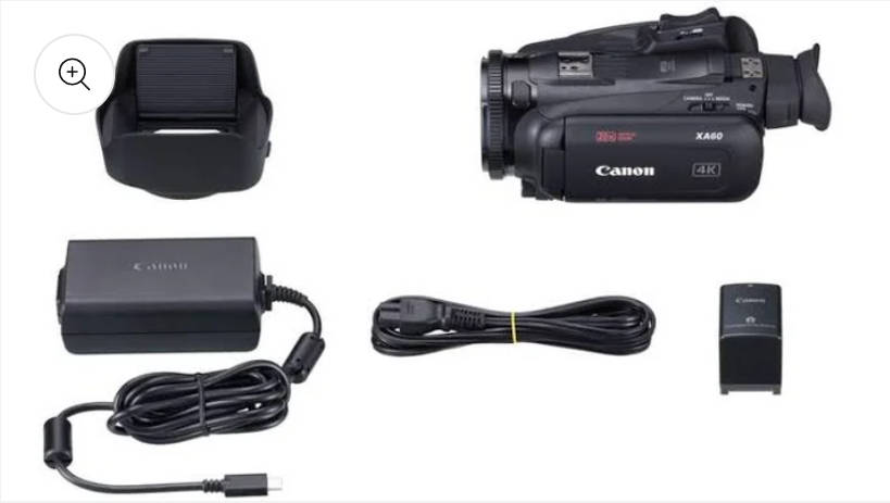 Canon XA60 Professional 4K Camcorder