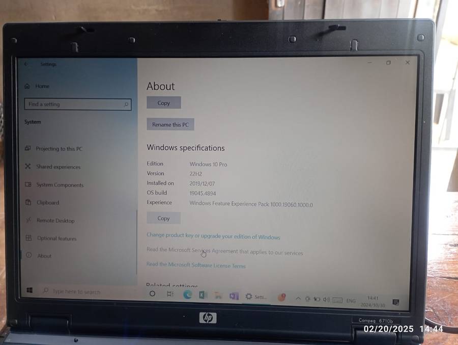 HP LAPTOP 15.6