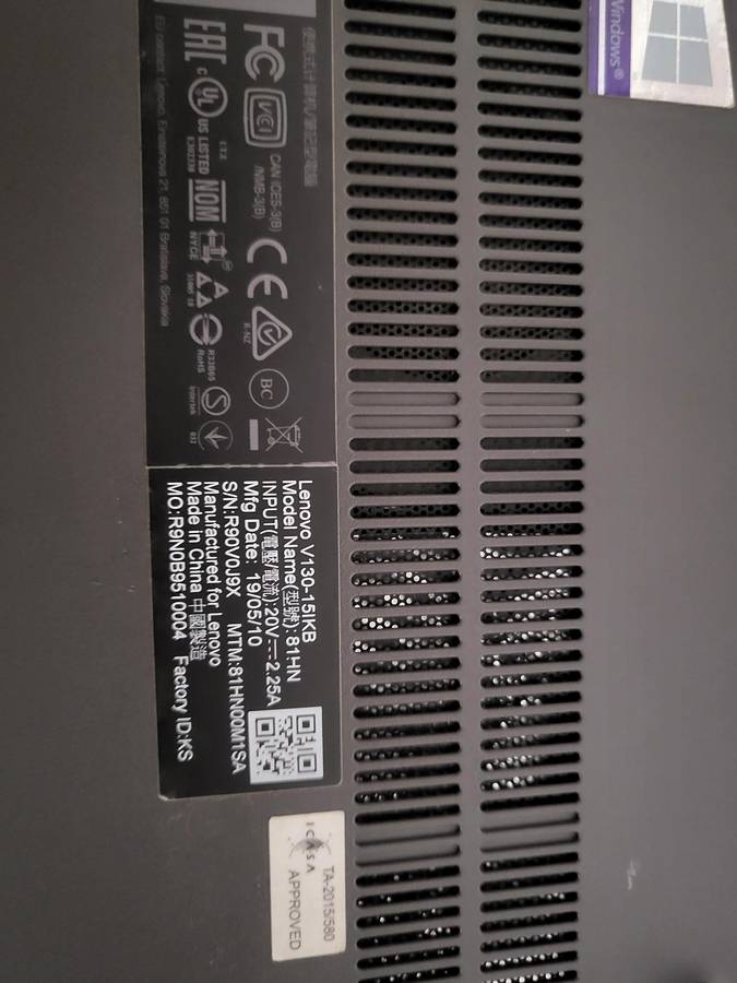 LENOVO V130 i3 7Gen Support M.2 SSD