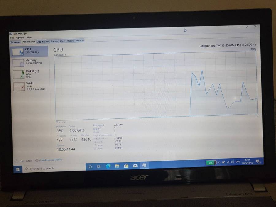 Acer Aspire V3-531 i5  Reliable Everyday Laptop