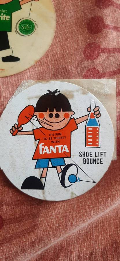 Collection of vintage stickers.