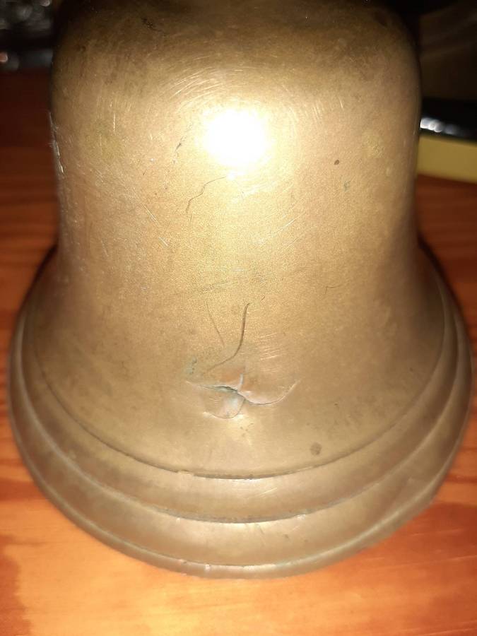 Vintage brass bells for bar or your desires.