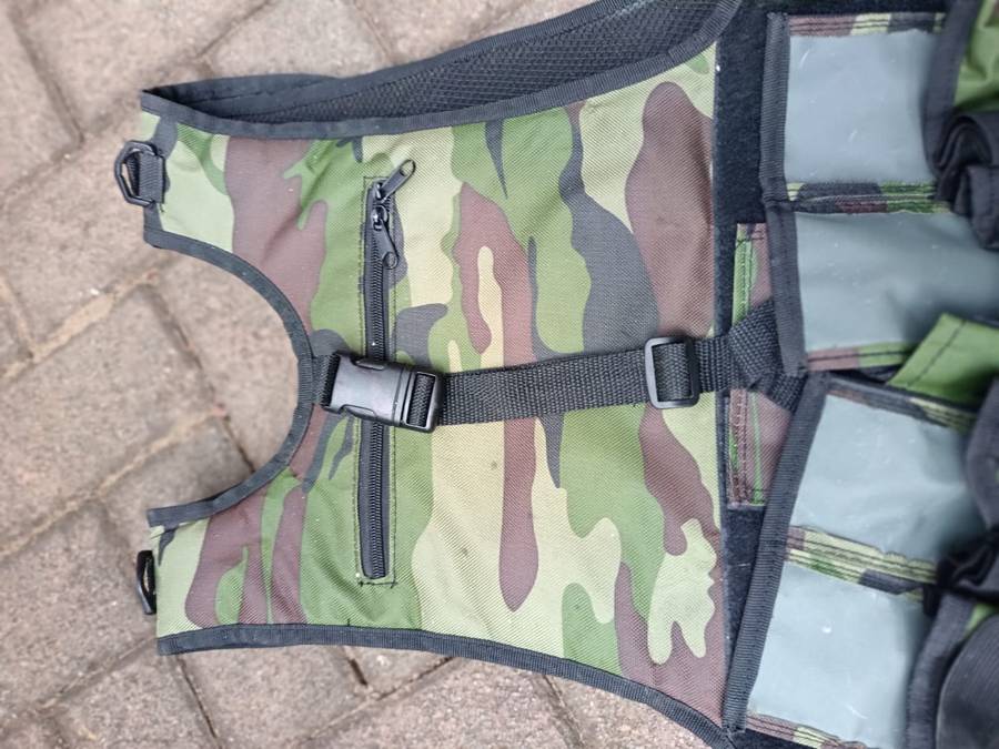 paint ball camo jacket