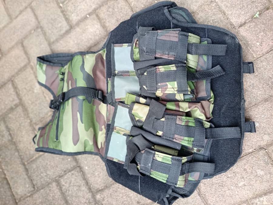 paint ball camo jacket