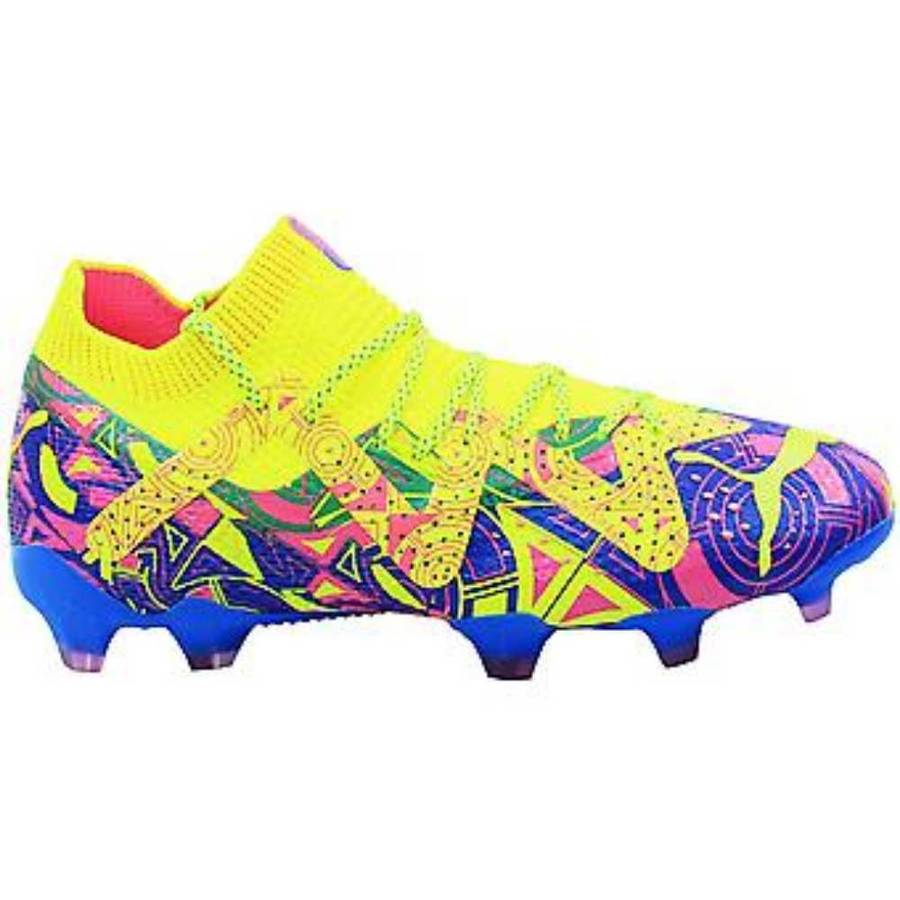 Puma Future Ultimate Energy FG/AG Lace-Up Multicolor Synthetic Mens Football Boots