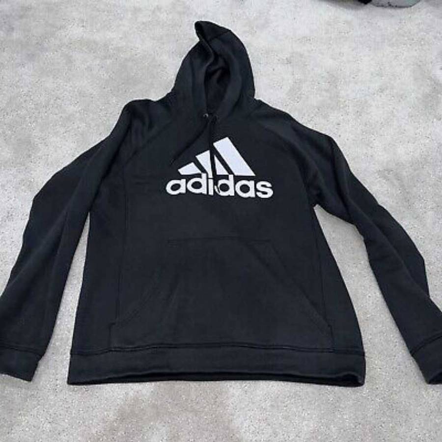 adidas Mens's Big Logo Hoodie