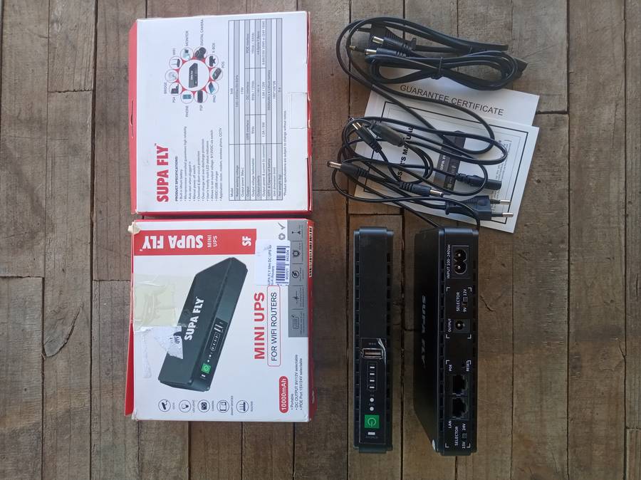 2 x Supa Fly mini UPS (defective)