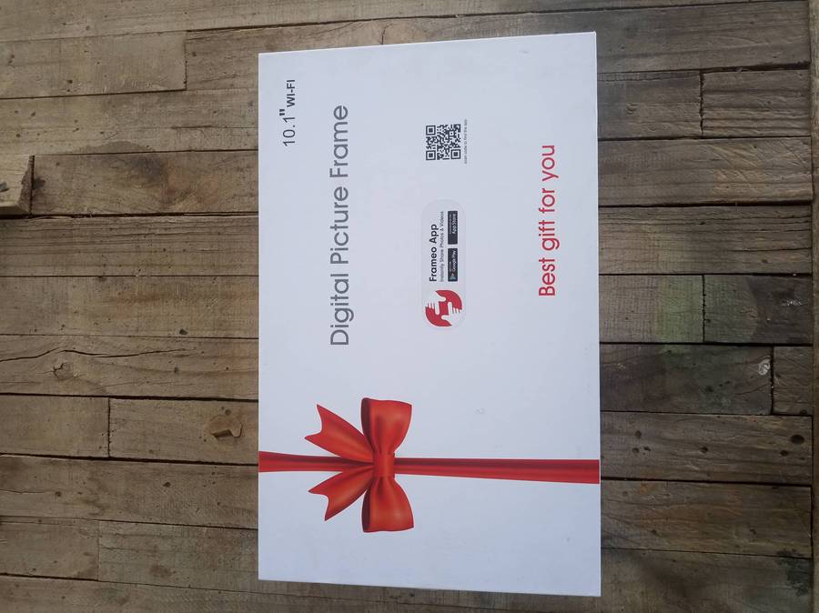 BezosMax 10.1 inch WiFi Digital Frame 32GB 1280x800