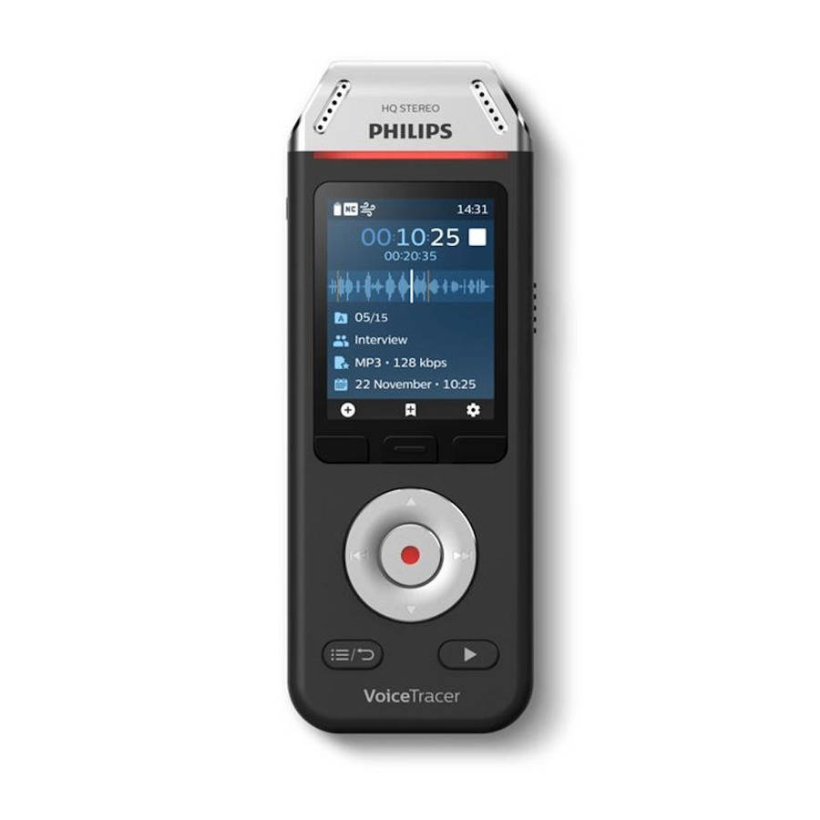 Philips DVT2110 Audio Recorder for Interviews & Notes