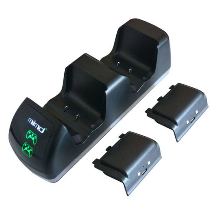 Mimd Dual Charging Controller Dock for Xbox One, Xbox One S, Xbox One X