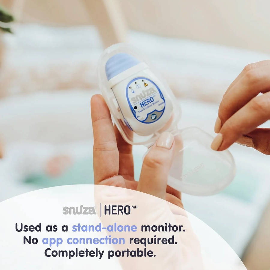 SNUZA HERO MD WEARABLE BABY BREATHING MONITOR
