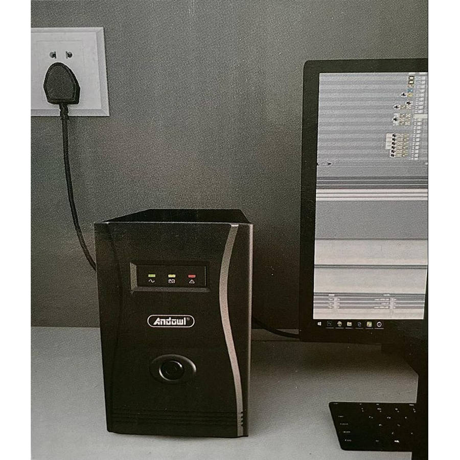 UPS - Andowl 1000VA Smart Offline Uninterrupted Power Supply UPS Q-UP1100