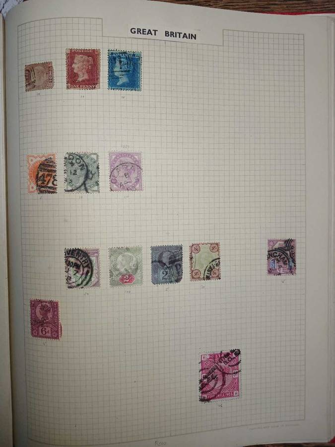 Great Britain selection from 1850s