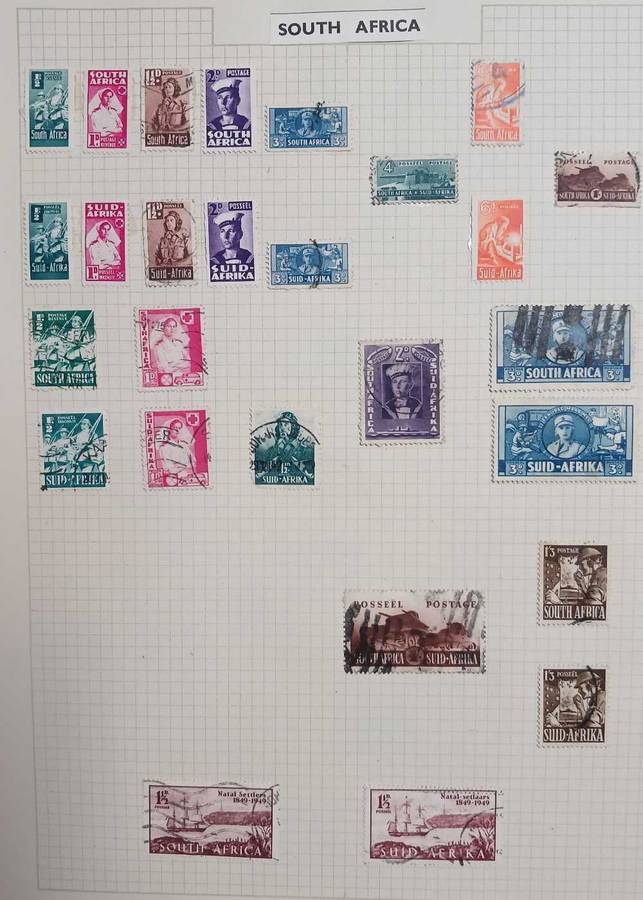 South Africa, COGH, OFS, Tvl, Natal selection