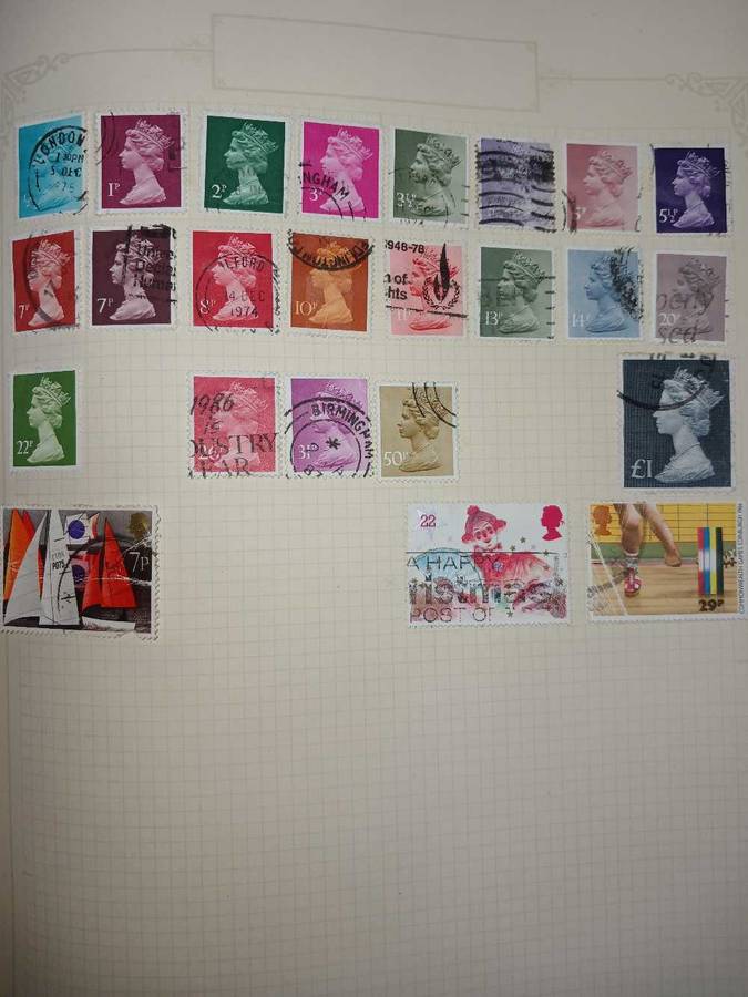 Great Britain selection from 1850s