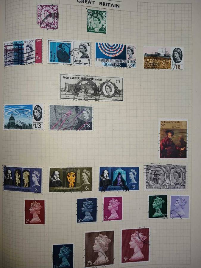 Great Britain selection from 1850s