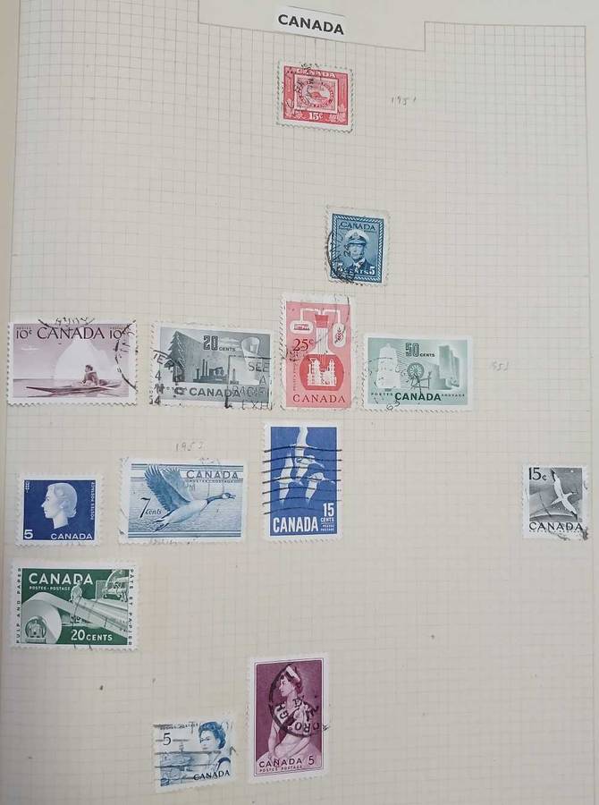 Canada & Newfoundland selection, 1888 and later