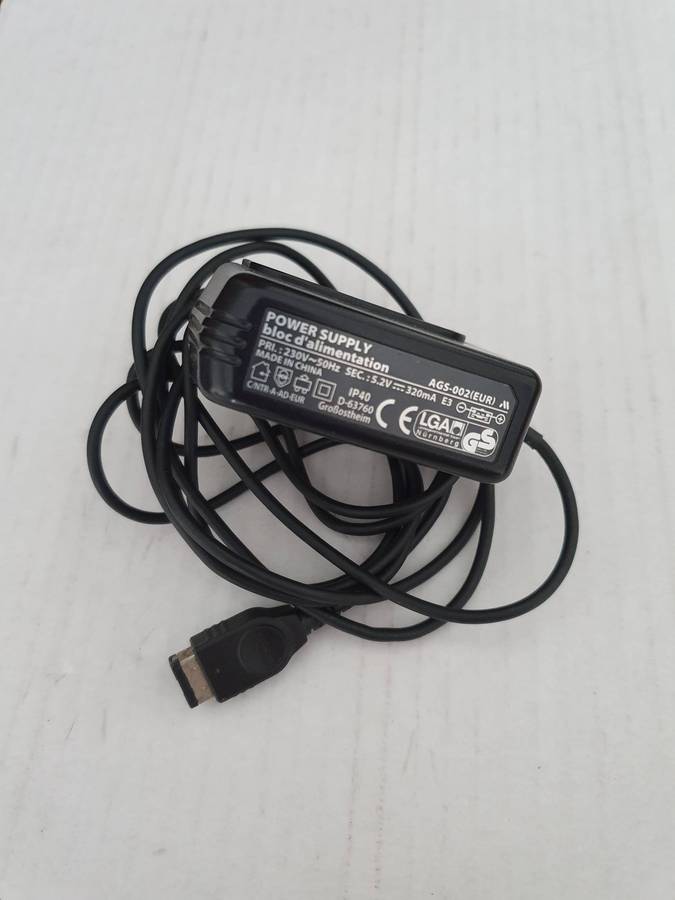 Nintendo Game Boy Advance SP Pikachu Handheld System - AGS-101 + Charger