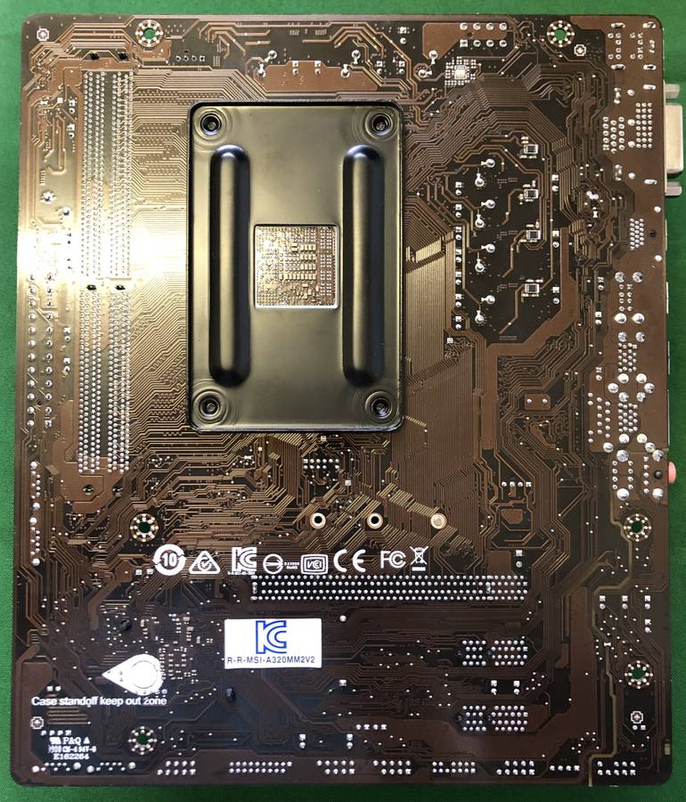 AMD Ryzen 3 3200g + MSI A320M PRO-M2 V2 + 8GB 3000MHz Ballistix RAM