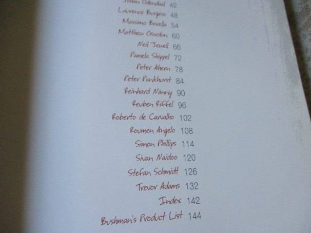BUSHMAN'S COOKBOOK - A TASTE SENSATION FROM SA'S TOP CHEFS