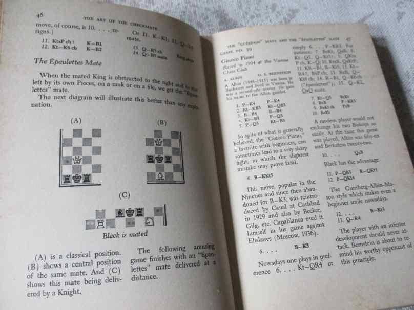 THE ART OF CHECKMATE - GEORGES RENAUD AND VICTOR KAHN