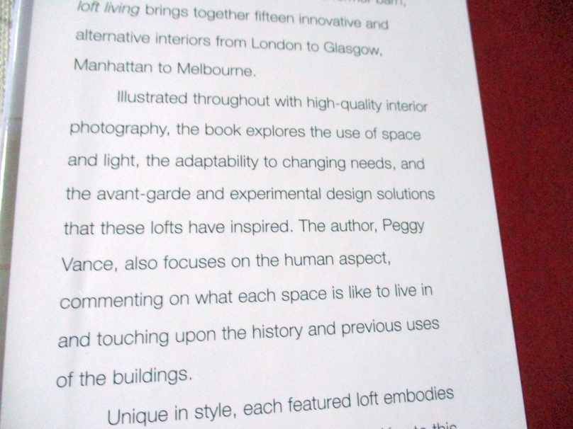 LOFT LIVING - PEGGY VANCE